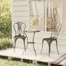 3 Piece Bistro Set Cast Aluminium