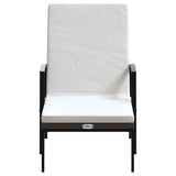 Sun Loungers 2 Pcs With Table Poly Rattan