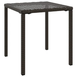 Sun Loungers 2 Pcs With Table Poly Rattan