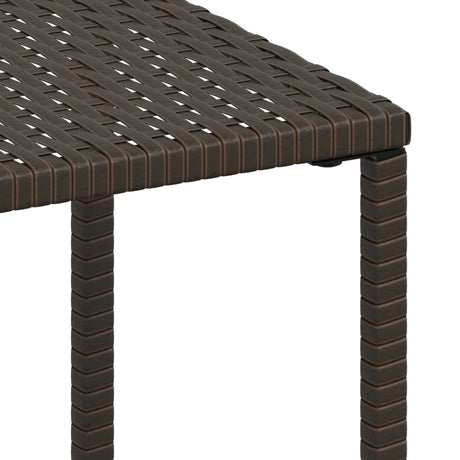 Sun Loungers 2 Pcs With Table Poly Rattan