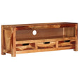 Tv Cabinet 110X30X40 Cm Solid Wood Acacia