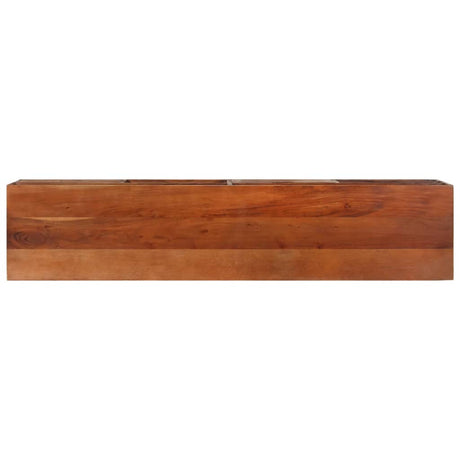 Tv Cabinet 140X30X Solid Acacia Wood