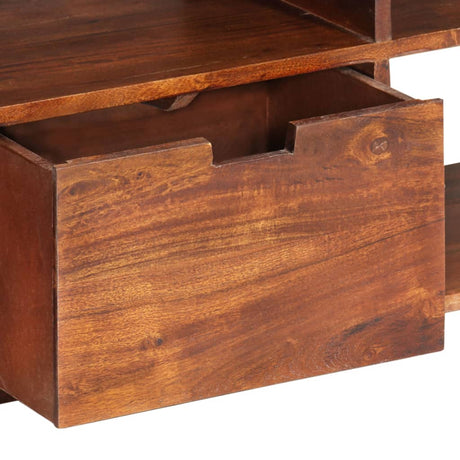 Tv Cabinet 140X30X Solid Acacia Wood