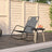 Rocking Sun Lounger Steel And Textilene