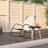 Rocking Sun Lounger Steel And Textilene