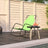 Rocking Sun Lounger Steel And Textilene