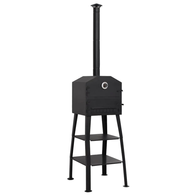 Outdoor Pizza Oven Charcoal Fired With 2 Fireclay Stones