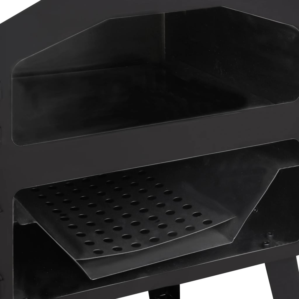 Outdoor Pizza Oven Charcoal Fired With 2 Fireclay Stones