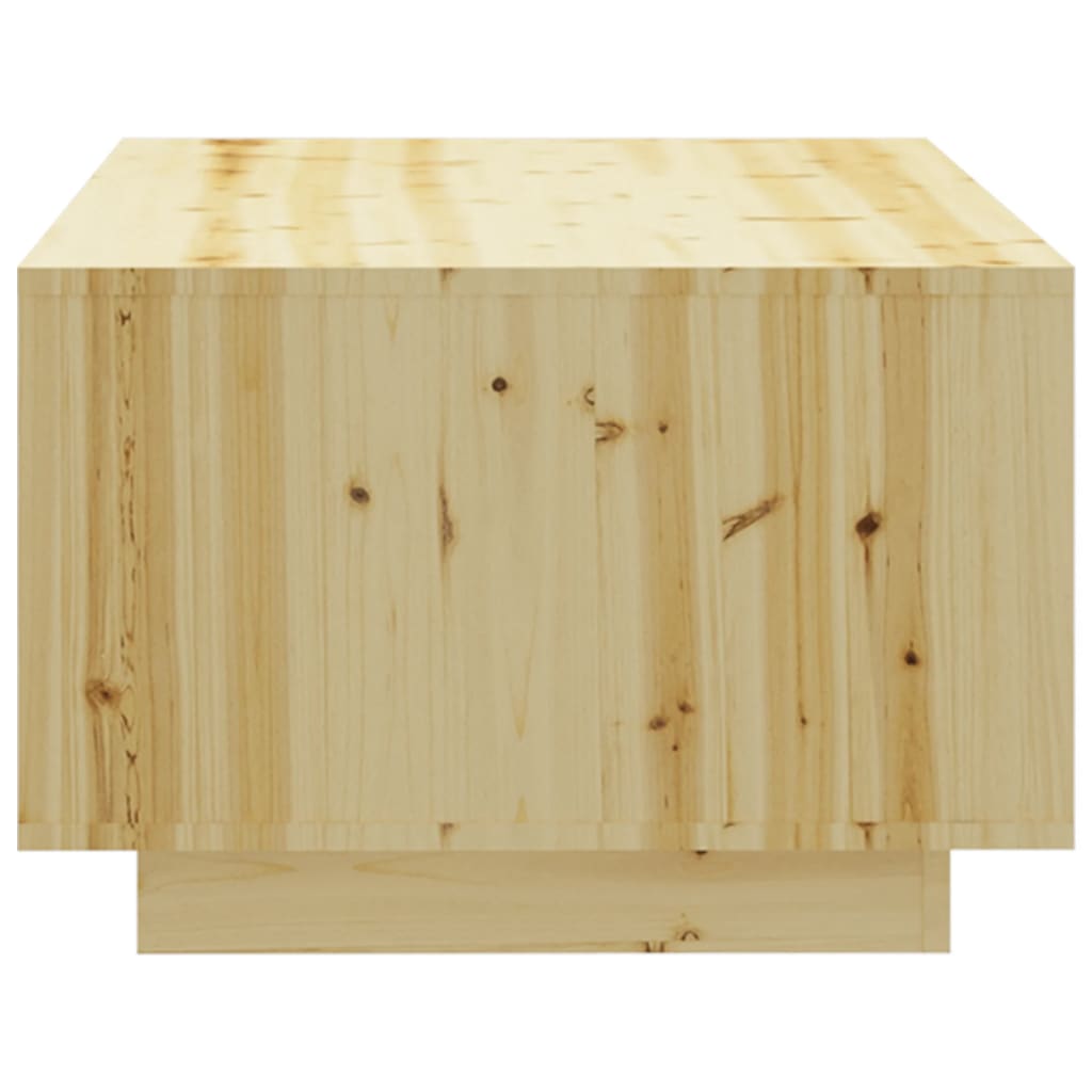 Coffee Table 110X50X33.5 Cm Solid Firwood