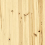 Coffee Table 110X50X33.5 Cm Solid Firwood