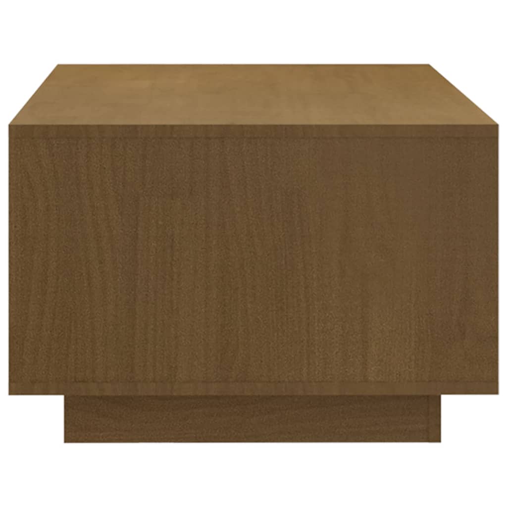 Coffee Table 110X50X33.5 Cm Solid Pinewood