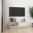 Tv Cabinet 110X30X33.5 Cm Solid Pinewood
