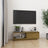 Tv Cabinet 110X30X33.5 Cm Solid Pinewood