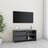 Tv Cabinet 80X31X39 Cm Solid Pinewood