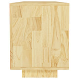 Tv Cabinet 110X30X40 Cm Solid Pinewood