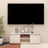 Tv Cabinet 110X30X40 Cm Solid Pinewood
