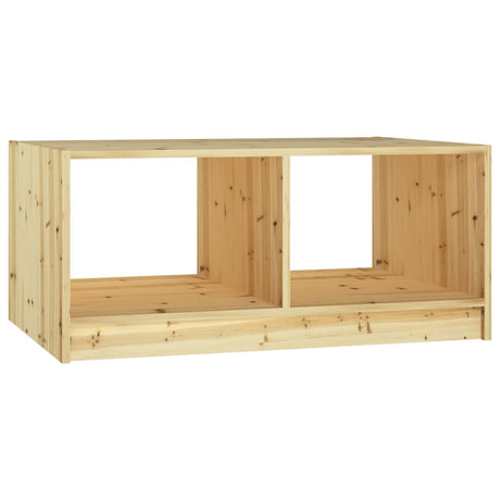 Coffee Table 75X50X33.5 Cm Solid Firwood