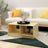 Coffee Table 75X50X33.5 Cm Solid Pinewood