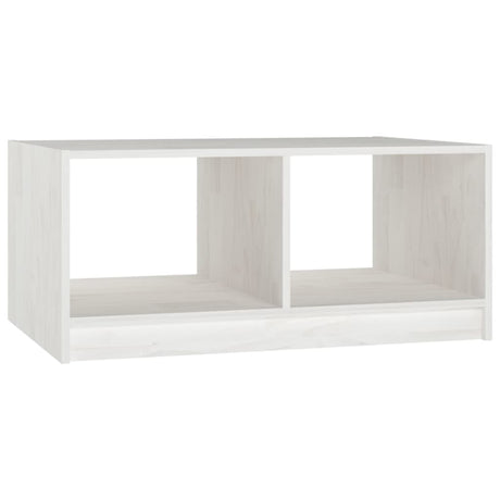 Coffee Table 75X50X33.5 Cm Solid Pinewood