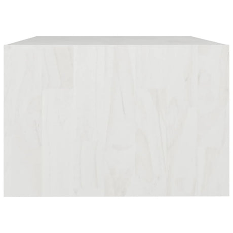 Coffee Table 75X50X33.5 Cm Solid Pinewood