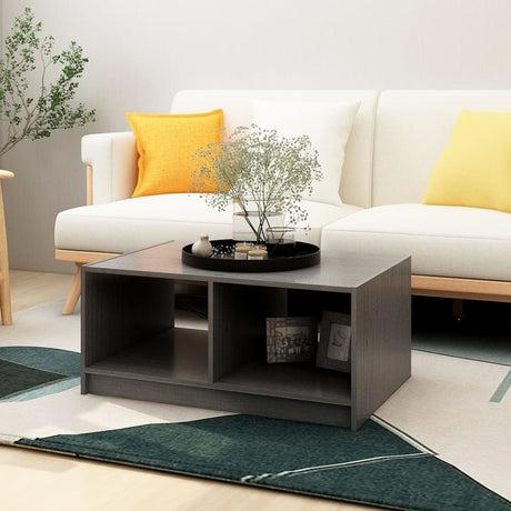 Coffee Table 75X50X33.5 Cm Solid Pinewood