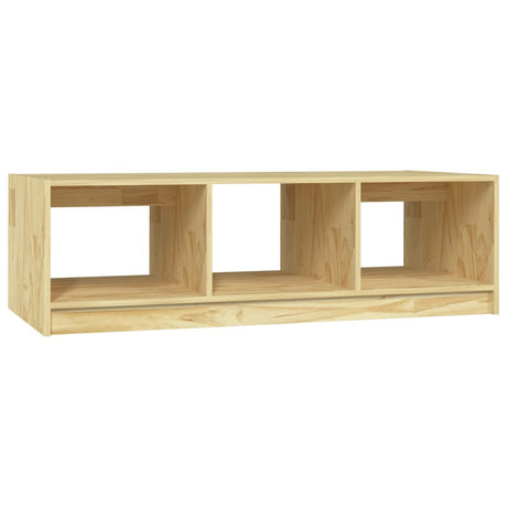Coffee Table 110X50X34 Cm Solid Pinewood
