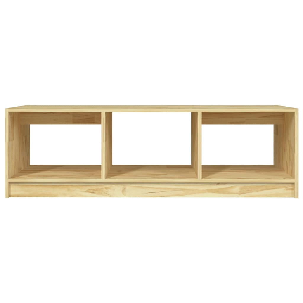 Coffee Table 110X50X34 Cm Solid Pinewood