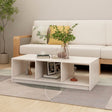 Coffee Table 110X50X34 Cm Solid Pinewood