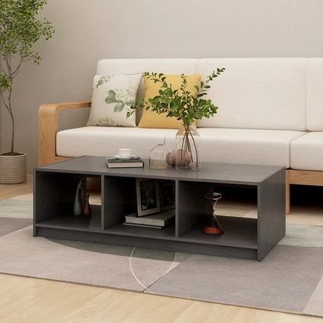 Coffee Table 110X50X34 Cm Solid Pinewood