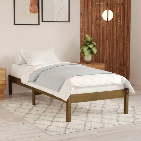 810005  Bed Frame Without Mattress Solid Wood
