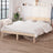 Bed Frame Without Mattress Solid Wood
