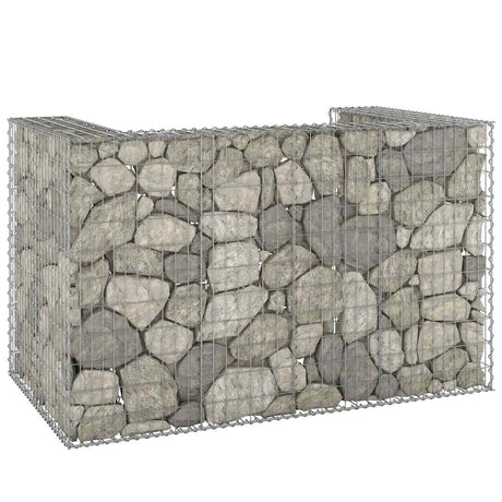 Gabion Wall For Garbage Bin Galvanised Steel