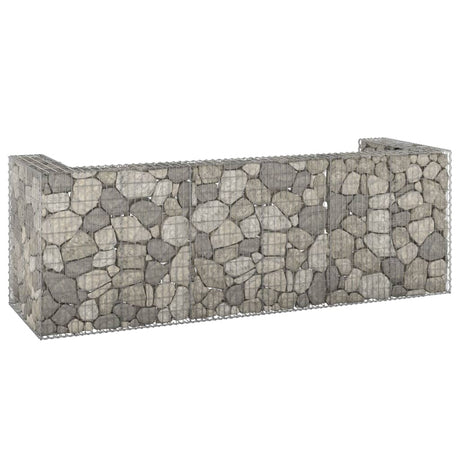 Gabion Wall For Garbage Bin Galvanised Steel