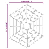 Pond Protections 40Pcs Black Polypropylene