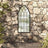 Garden Mirror Iron For Outdoor Use