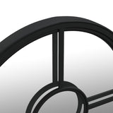 Garden Mirror Iron Round For Outdoor Use