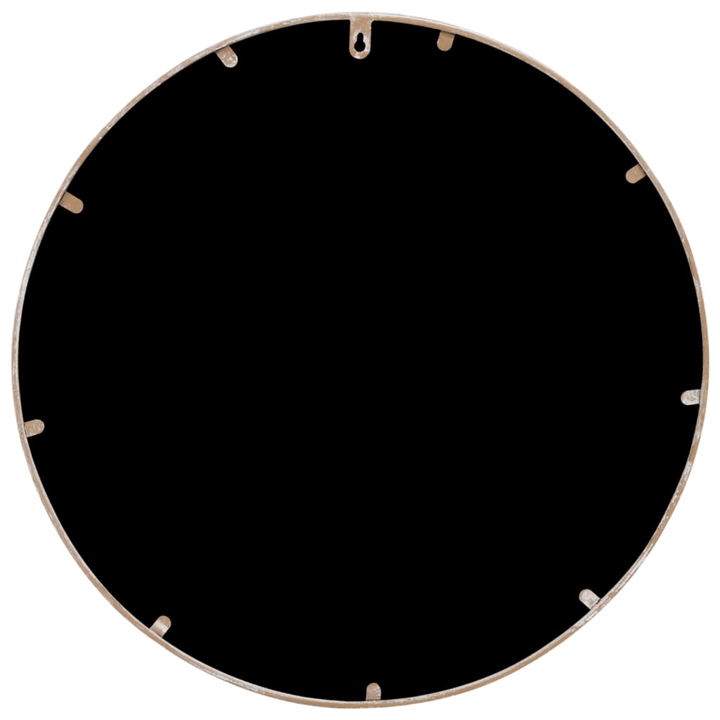 Garden Mirror Iron Round For Outdoor Use
