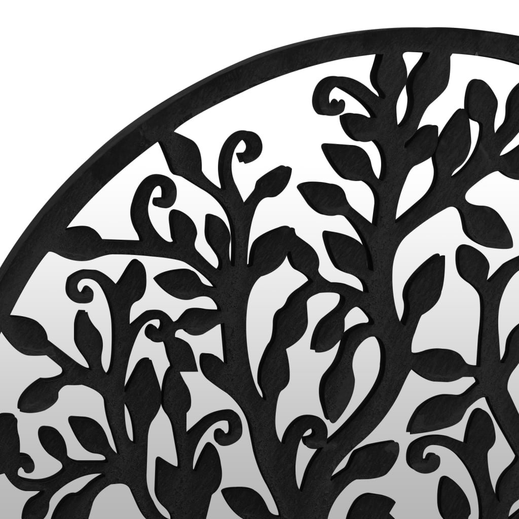 Garden Mirror Iron Round For Outdoor Use