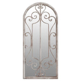 Garden Mirror Iron For Outdoor Use