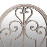 Garden Mirror Iron For Outdoor Use