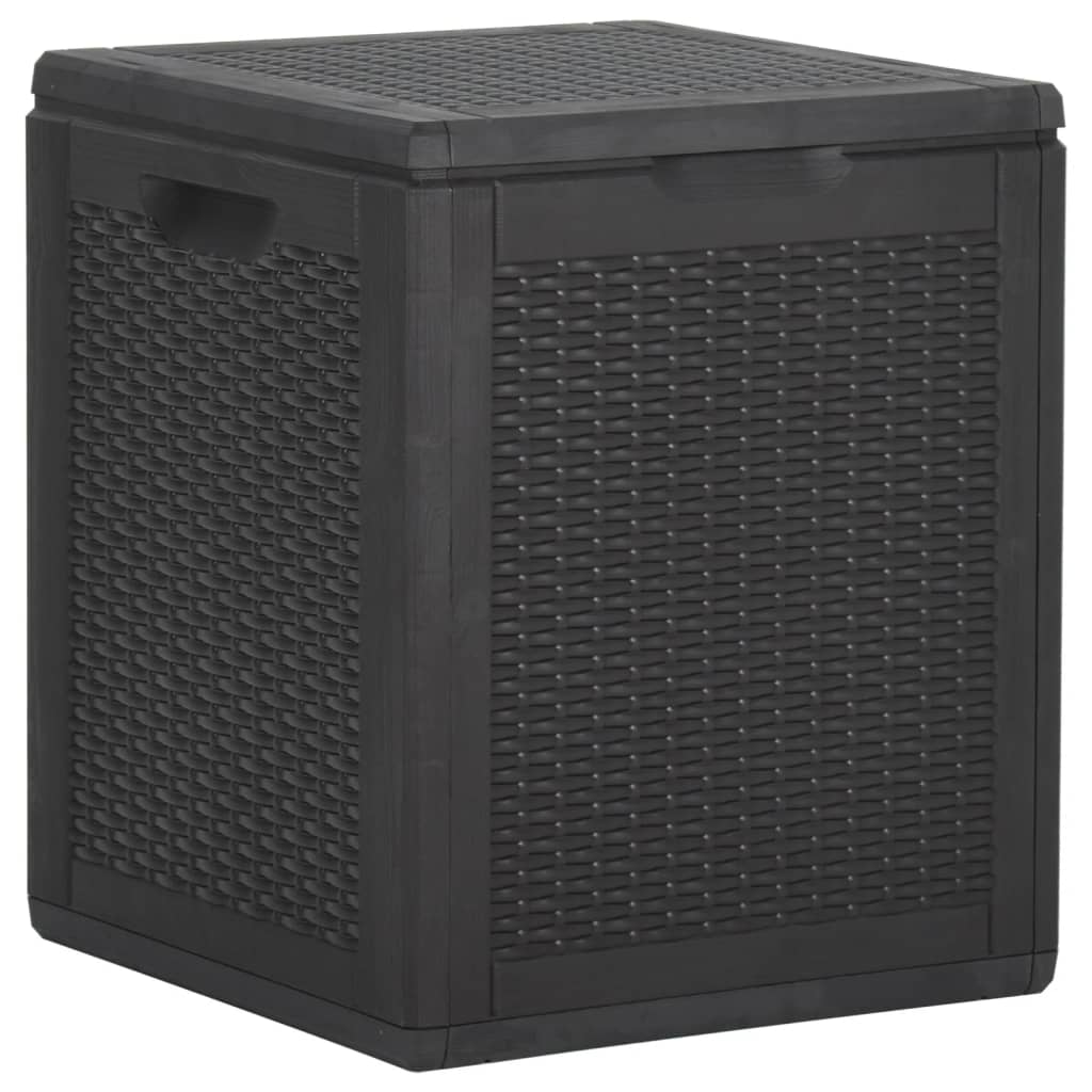 Garden Storage Box 90L Pp Wood Look
