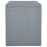 Garden Storage Box 90L Pp Wood Look