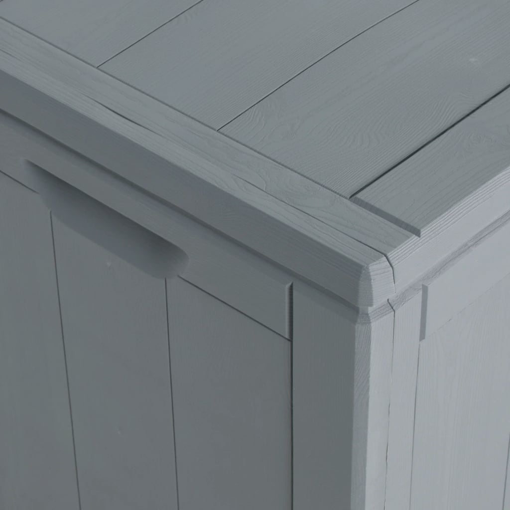Garden Storage Box 90L Pp Wood Look