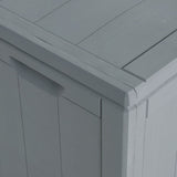 Garden Storage Box 90L Pp Wood Look