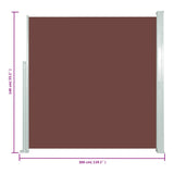 Patio Retractable Side Awning