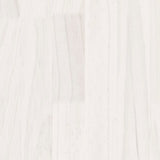 Side Cabinet 35.5X33.5X76 Cm Solid Pinewood