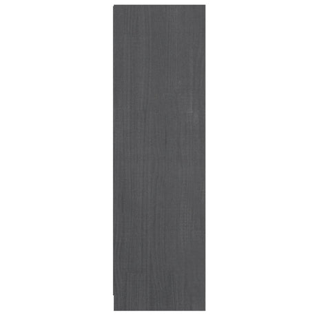 Book Cabinet/Room Divider 36X33X110 Cm Solid Pinewood
