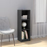 Book Cabinet/Room Divider 36X33X110 Cm Solid Pinewood
