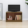 Tv Cabinet 70X33X42 Cm Solid Pinewood