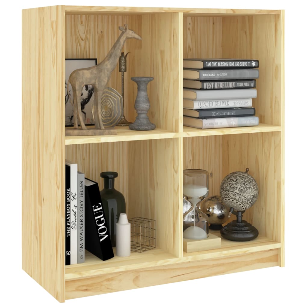 Sideboard 70X33X76 Cm Solid Pinewood